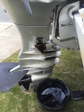 Outboard Gearbox repair and servicing - Marine Masters Mobile Mechanic Perth